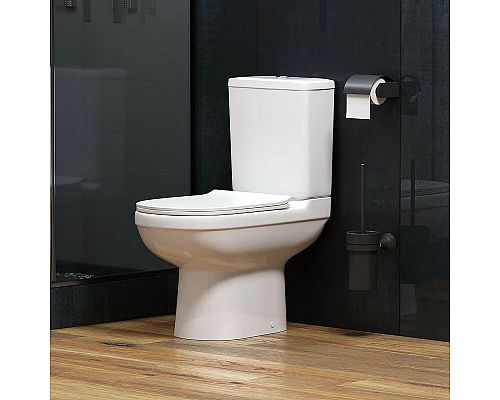 Заказать Унитаз компакт Niagara Nero NG-9902 с бачком и сиденьем Микролифт в магазине сантехники Santeh-Crystal.ru