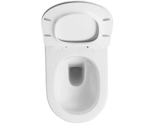 Заказать Унитаз Orange C07-200W приставной с сиденьем Микролифт в магазине сантехники Santeh-Crystal.ru