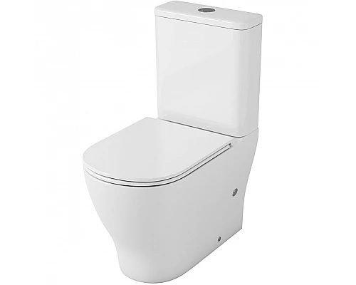 Купить Унитаз компакт Owl 1975 Tid Cirkel-G OWLT190702 без бачка с сиденьем Микролифт в магазине сантехники Santeh-Crystal.ru