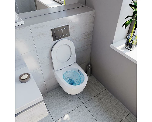 Приобрести Унитаз Point Афина PN41041 подвесной с сиденьем Микролифт в магазине сантехники Santeh-Crystal.ru