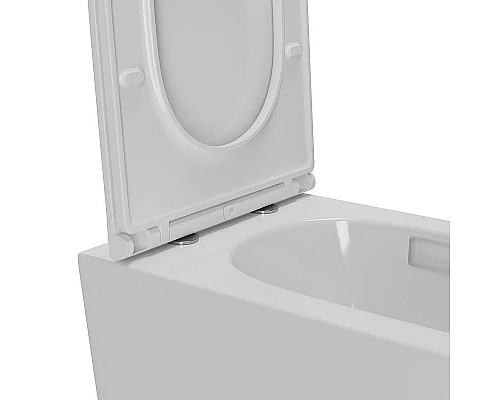 Приобрести Унитаз Point Меркурий PN41831 подвесной Белый с сиденьем Микролифт в магазине сантехники Santeh-Crystal.ru