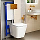 Приобрести Унитаз Point Ника PN41081 подвесной Белый с сиденьем Микролифт в магазине сантехники Santeh-Crystal.ru