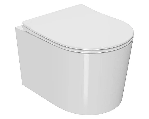 Заказать Унитаз Point Веста PN41701 подвесной Белый с сиденьем Микролифт в магазине сантехники Santeh-Crystal.ru