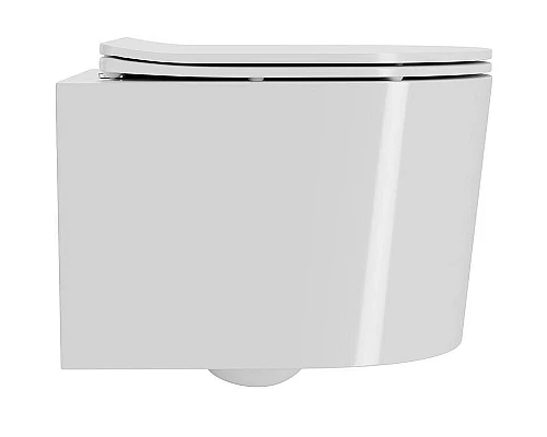 Заказать Унитаз Point Веста PN41701 подвесной Белый с сиденьем Микролифт в магазине сантехники Santeh-Crystal.ru