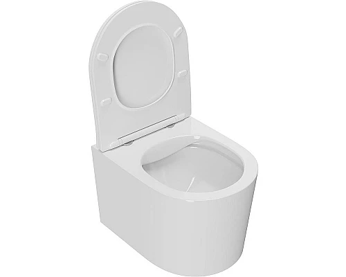 Заказать Унитаз Point Веста PN41701 подвесной Белый с сиденьем Микролифт в магазине сантехники Santeh-Crystal.ru
