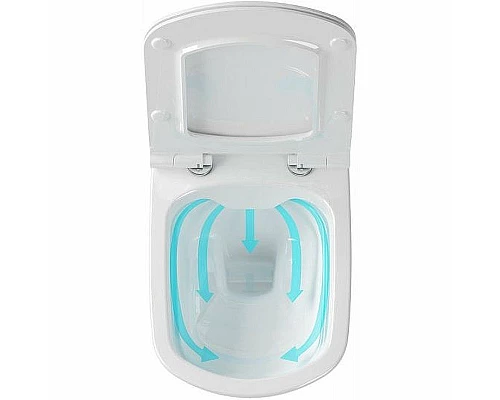 Приобрести Унитаз Ravak Classic RimOFF X01671 подвесной без сиденья в магазине сантехники Santeh-Crystal.ru