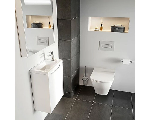 Приобрести Унитаз Ravak Classic RimOFF X01671 подвесной без сиденья в магазине сантехники Santeh-Crystal.ru