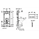 Купить Комплект унитаза Roca Meridian N 346247000+8012A200B с инсталляцией Geberit Duofix Plattenbau Delta UP100 458.125.21.1 с сиденьем Микролифт и клавишей смыва Хром в магазине сантехники Santeh-Crystal.ru
