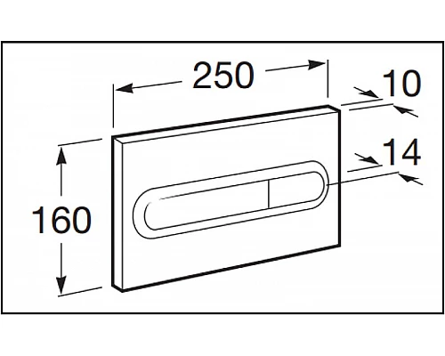 Приобрести Комплект унитаза со смывным бачком Roca The Gap 893109000 с сиденьем Микролифт и клавишей смыва Хром в магазине сантехники Santeh-Crystal.ru