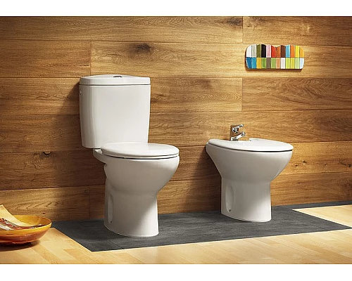 Приобрести Унитаз компакт Roca Victoria 34239U000 без бачка и сиденья в магазине сантехники Santeh-Crystal.ru