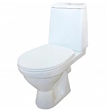 Унитаз компакт Rosa Браво 4640021067222 Белый с бачком и сиденьем