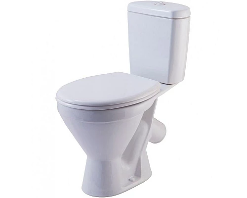 Купить Унитаз компакт Rosa Стандарт 4620008195490 Белый с бачком и сиденьем в магазине сантехники Santeh-Crystal.ru