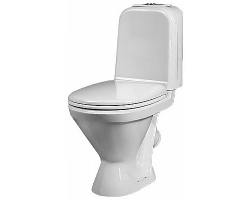 Купить Унитаз-компакт Sanita Самарский комфорт SMRSACC01070711 с бачком и сиденьем Микролифт в магазине сантехники Santeh-Crystal.ru