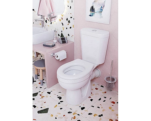 Купить Унитаз компакт Santek Каспер Детский Стандарт 1WH501741 с бачком и сиденьем в магазине сантехники Santeh-Crystal.ru