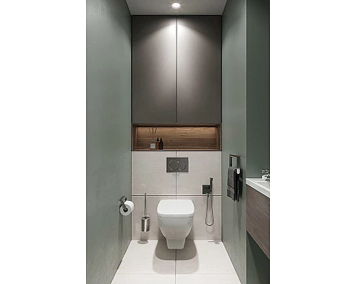 Заказать Комплект унитаза с инсталляцией Santek Нео Пэк 1WH501543 с сиденьем Микролифт и клавишей смыва Хром в магазине сантехники Santeh-Crystal.ru