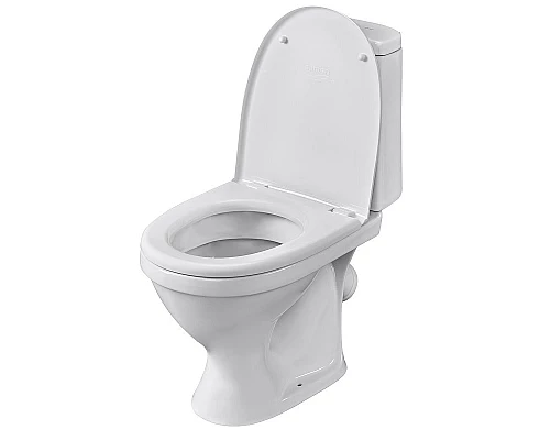 Заказать Унитаз компакт Santeri Прайм 1.P205.4.S00.00B.F с бачком и сиденьем в магазине сантехники Santeh-Crystal.ru