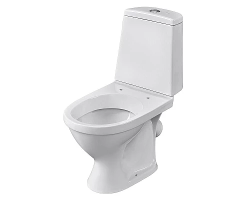 Заказать Унитаз компакт Santeri Прайм 1.P205.4.S00.00B.F с бачком и сиденьем в магазине сантехники Santeh-Crystal.ru