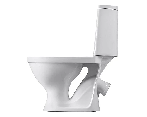 Заказать Унитаз компакт Santeri Прайм 1.P205.4.S00.00B.F с бачком и сиденьем в магазине сантехники Santeh-Crystal.ru