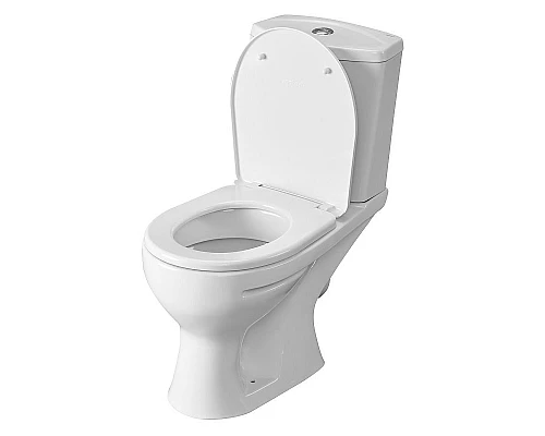 Приобрести Унитаз компакт Santeri Ультра 1.P401.3.S00.00B.F с бачком и сиденьем в магазине сантехники Santeh-Crystal.ru