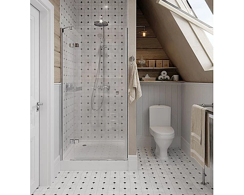 Заказать Унитаз компакт Santeri Вест 1.P201.8.S00.00B.F с бачком и сиденьем в магазине сантехники Santeh-Crystal.ru