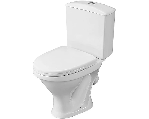 Заказать Унитаз компакт Santeri Вест 1.P201.8.S00.00B.F с бачком и сиденьем в магазине сантехники Santeh-Crystal.ru