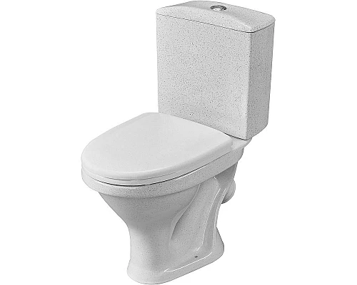 Приобрести Унитаз компакт Santeri Вест 1.P201.8.S01.00B.F с бачком и сиденьем в магазине сантехники Santeh-Crystal.ru