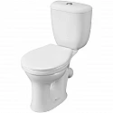 Унитаз компакт Santeri Виктория 1.P301.6.S00.00B.F с бачком и сиденьем