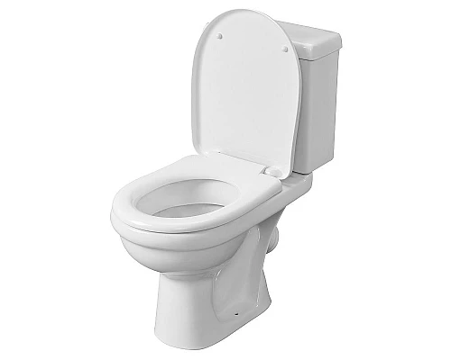 Заказать Унитаз компакт Santeri Визит 1.P405.3.S00.00B.F с бачком и сиденьем в магазине сантехники Santeh-Crystal.ru