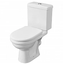 Унитаз компакт Santeri Визит 1.P405.3.S00.00B.F с бачком и сиденьем