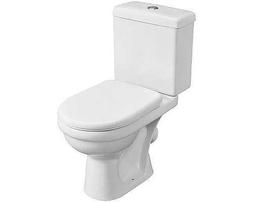 Заказать Унитаз компакт Santeri Визит 1.P405.3.S00.00B.F с бачком и сиденьем в магазине сантехники Santeh-Crystal.ru