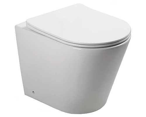 Заказать Унитаз SantiLine SL-5020 приставной с сиденьем Микролифт в магазине сантехники Santeh-Crystal.ru