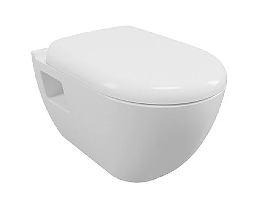 Купить Унитаз Serel Smart SM12BM подвесной с сиденьем Микролифт в магазине сантехники Santeh-Crystal.ru