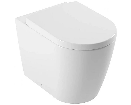 Приобрести Унитаз Serel Smart SM11BM приставной с сиденьем Микролифт в магазине сантехники Santeh-Crystal.ru