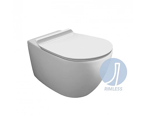 Заказать Унитаз Simas Vignoni VI18bi matt подвесной Белый матовый без сиденья в магазине сантехники Santeh-Crystal.ru