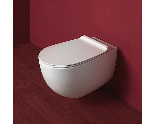 Заказать Унитаз Simas Vignoni VI18bi matt подвесной Белый матовый без сиденья в магазине сантехники Santeh-Crystal.ru