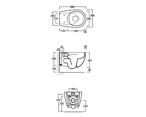Купить Унитаз Simas Vignoni VI18 cemento matt подвесной Серый матовый без сиденья в магазине сантехники Santeh-Crystal.ru