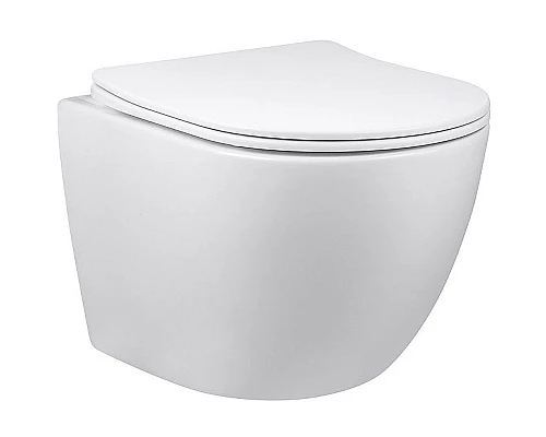 Приобрести Унитаз Vincea Globo VT1-14S подвесной Белый с сиденьем Микролифт в магазине сантехники Santeh-Crystal.ru