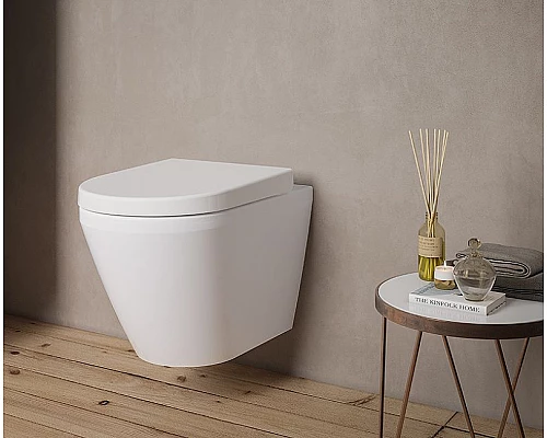 Заказать Унитаз Vitra Integra Round 7041B003-0075 подвесной без сиденья в магазине сантехники Santeh-Crystal.ru