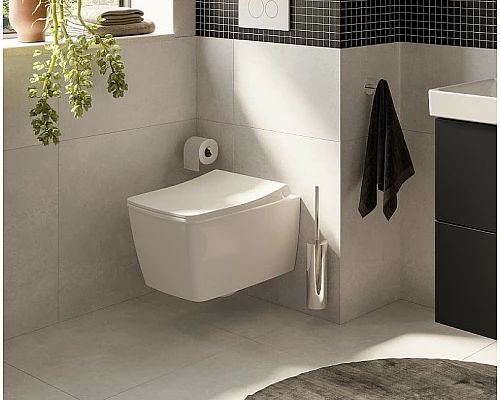 Приобрести Унитаз Vitra Metropole 7672B003-0075 подвесной без сиденья в магазине сантехники Santeh-Crystal.ru