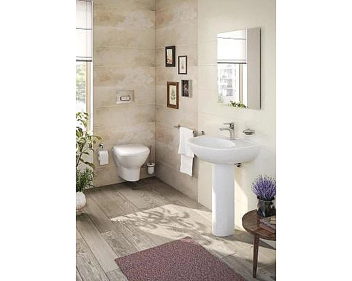 Купить Унитаз Vitra Zentrum 5785B003-0075 подвесной без сиденья в магазине сантехники Santeh-Crystal.ru