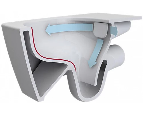 Приобрести Унитаз компакт Vitra Zentrum Rim-Ex 9824B003-7207 с бачком и сиденьем Микролифт в магазине сантехники Santeh-Crystal.ru