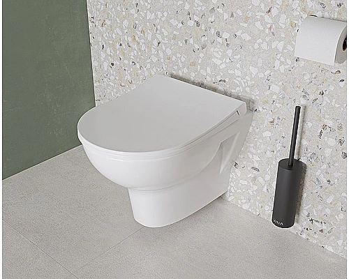 Приобрести Унитаз Vitra Zentrum Rim-Ex 5795B003-0075 подвесной без сиденья в магазине сантехники Santeh-Crystal.ru