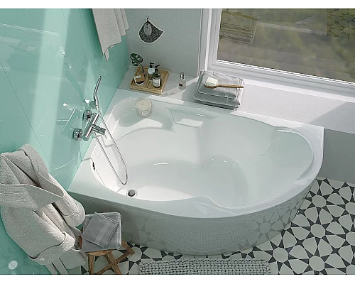 Заказать Акриловая ванна 1MarKa Diana 150x90 L 01ди1590л без гидромассажа в магазине сантехники Santeh-Crystal.ru