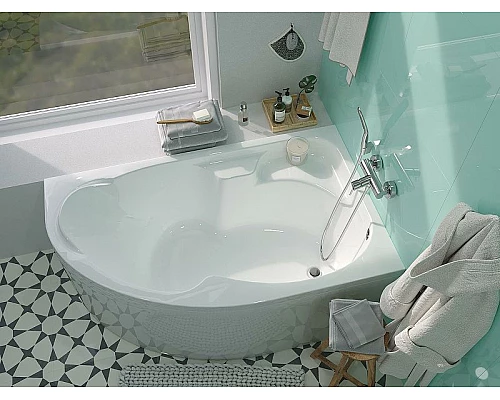 Купить Акриловая ванна 1MarKa Diana 150x90 R 01ди1590п без гидромассажа в магазине сантехники Santeh-Crystal.ru