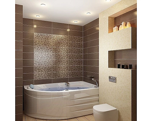 Купить Акриловая ванна 1MarKa Diana 160x100 L 01ди1610л без гидромассажа в магазине сантехники Santeh-Crystal.ru