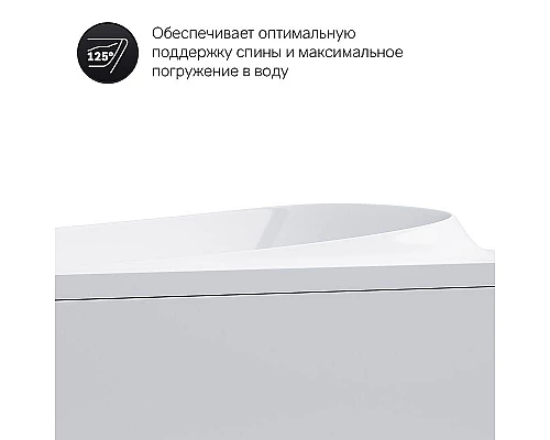 Купить Акриловая ванна AM.PM Sensation 170x75 без гидромассажа в магазине сантехники Santeh-Crystal.ru