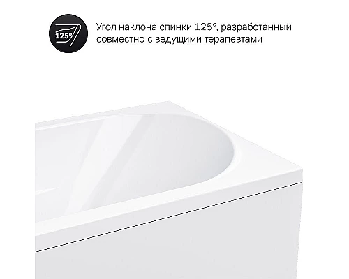 Купить Акриловая ванна AM.PM Sense New 170x70 без гидромассажа в магазине сантехники Santeh-Crystal.ru