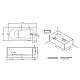 Заказать Акриловая ванна AM.PM X-Joy 170х70 W88A-170-070W-A без гидромассажа в магазине сантехники Santeh-Crystal.ru