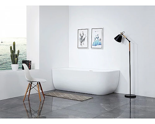 Купить Акриловая ванна Abber 170х75 AB9315 L без гидромассажа в магазине сантехники Santeh-Crystal.ru