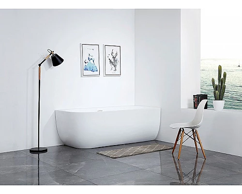 Приобрести Акриловая ванна Abber 170х75 AB9315 R без гидромассажа в магазине сантехники Santeh-Crystal.ru